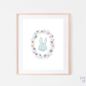 Hasen Poster, Hasen Poster, Katzen Poster, Bilder für Baby, Tiere, Geschenke zur Geburt, Kunstdruck Tiere, Wandbild Hasen