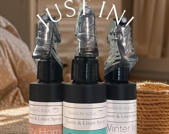 Plant-Based Room and Linen Spray: Aromatherapy Home Fragrance, Odor Eliminator