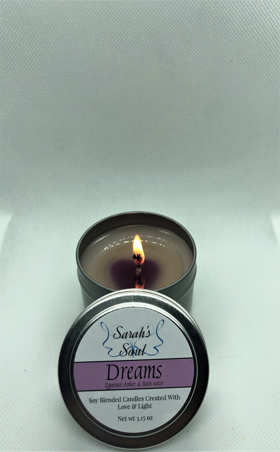 Dreams CandleScented candleCandle TinCandle GiftsHeart Etsy
