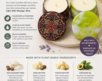 Lotion Candle - plant based