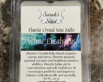 Wax Melts - Fluorite crystal melts - positive energy wax melts