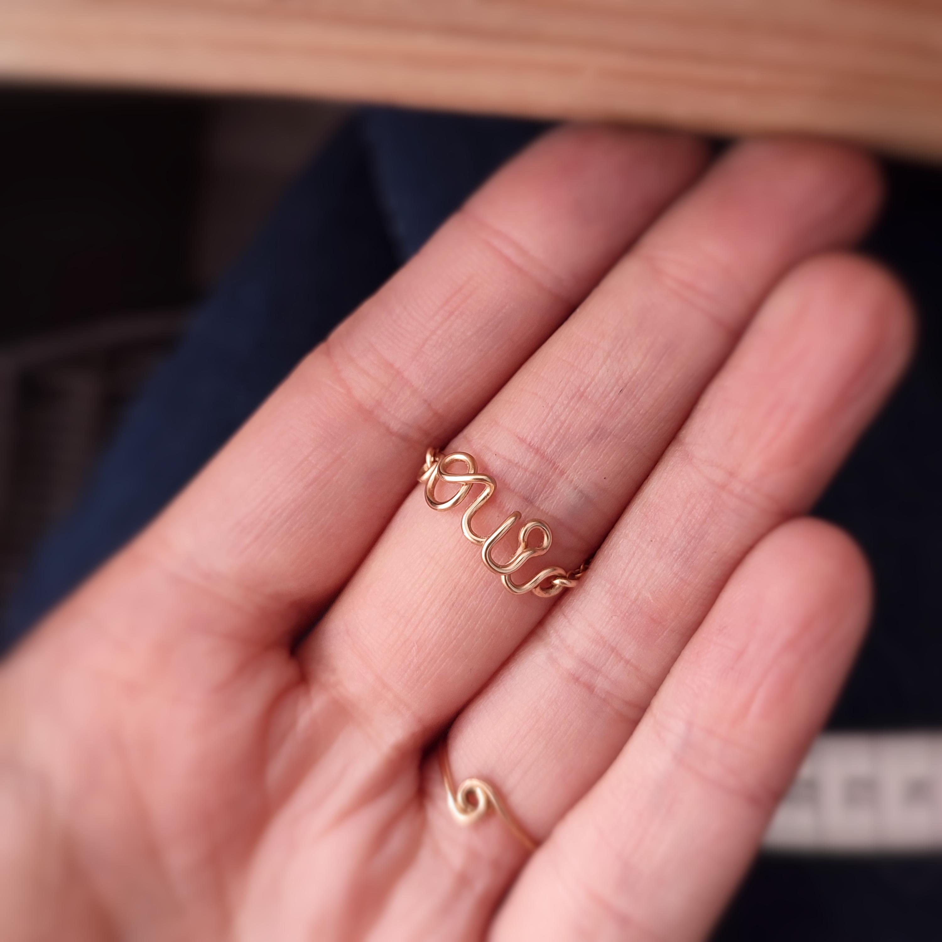 Yes Ring Personalized Ring, Yes Jewelry, 925 Silver or 14k Gold Filled ...