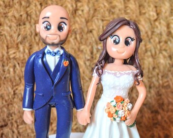 muñecos novios tarta personalizados