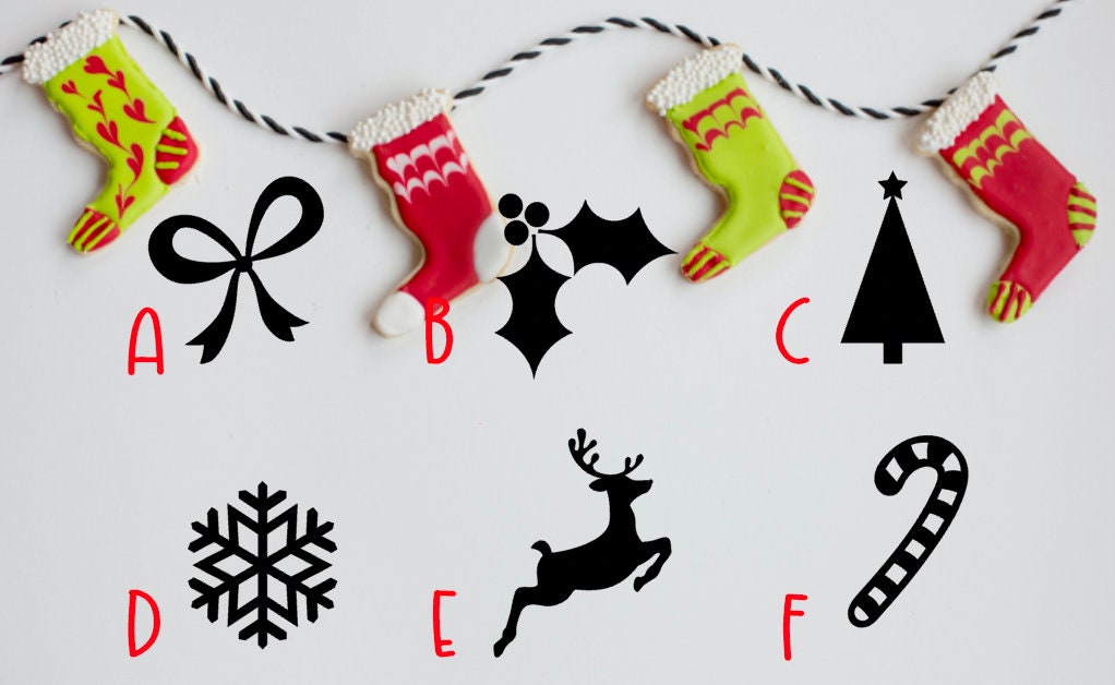 Christmas Ornament Decals 