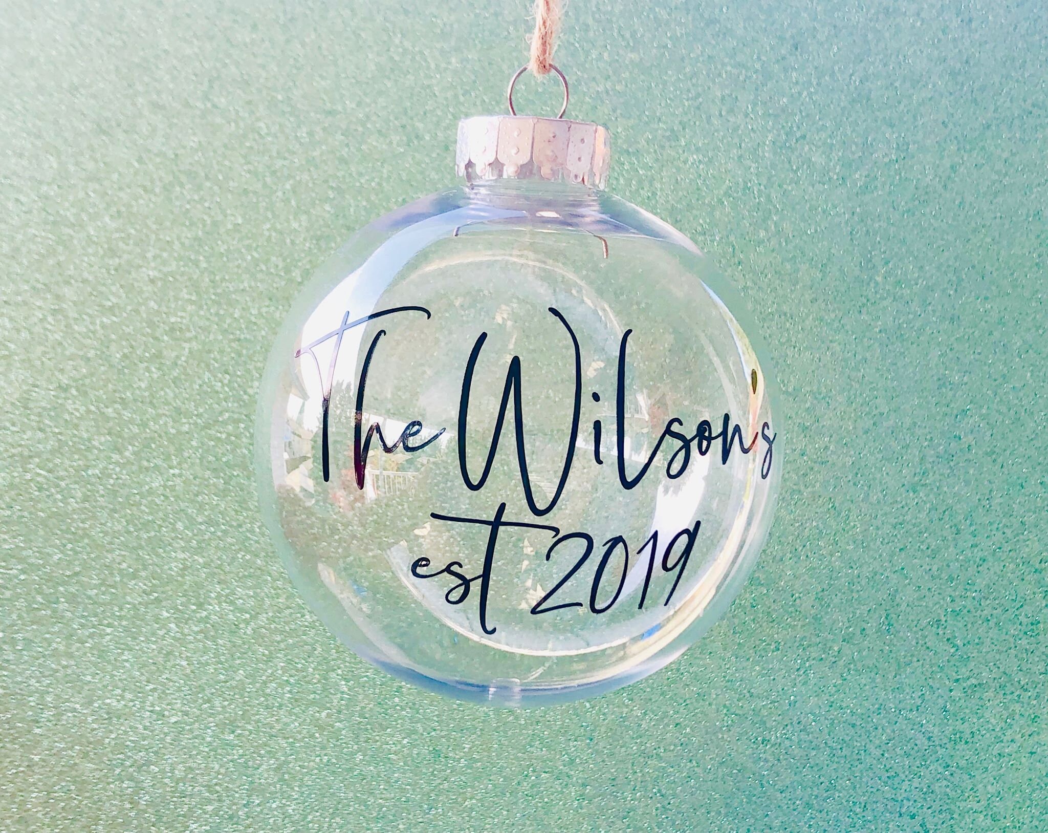 Christmas Ornament Decals 