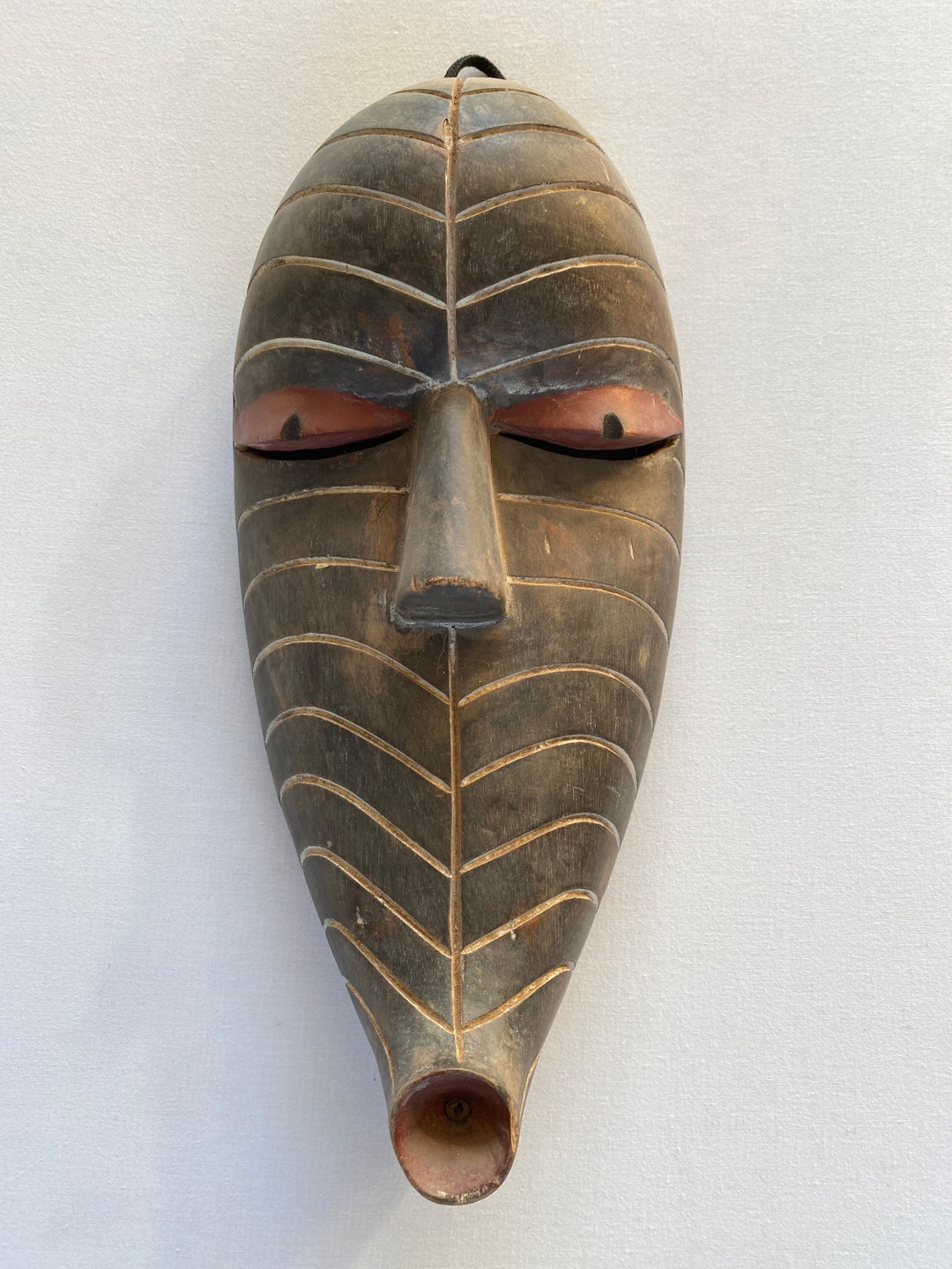 Vintage African Mask Congo African Art African Decor Vintage Etsy