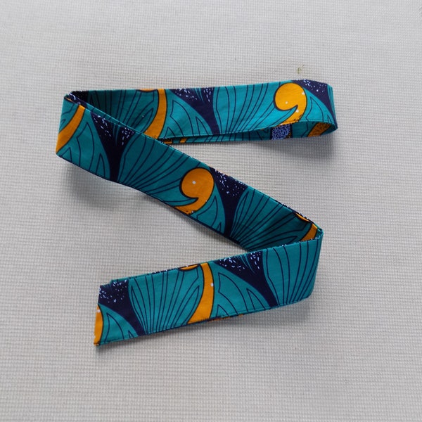 African Print Sash, Fabric Belt, Ankara Sash, Wax Print Belt