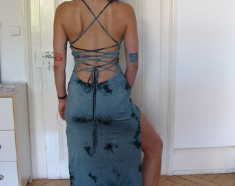 Batik Dress Backless Batik dress with a beautiful back neckline