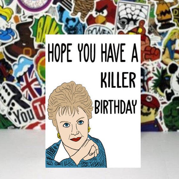 Murder She Wrote Etsy