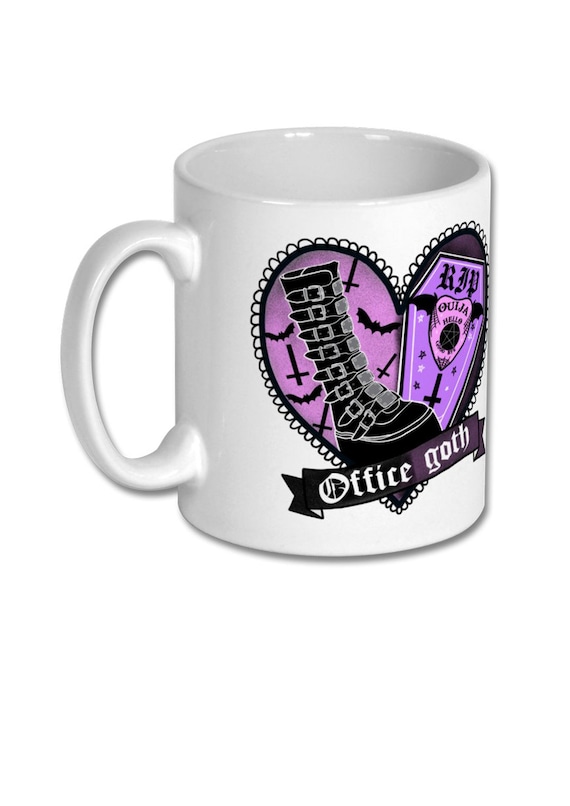Office Goth mug