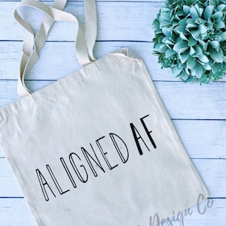 Aligned AF Tote Bag 