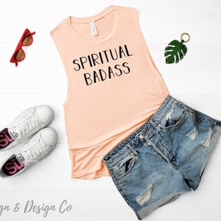 Spiritual Badass Muscle Tank