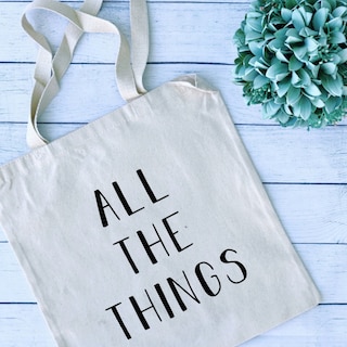 All The Things Tote Bag 