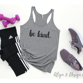 Be Kind Racerback Tank 