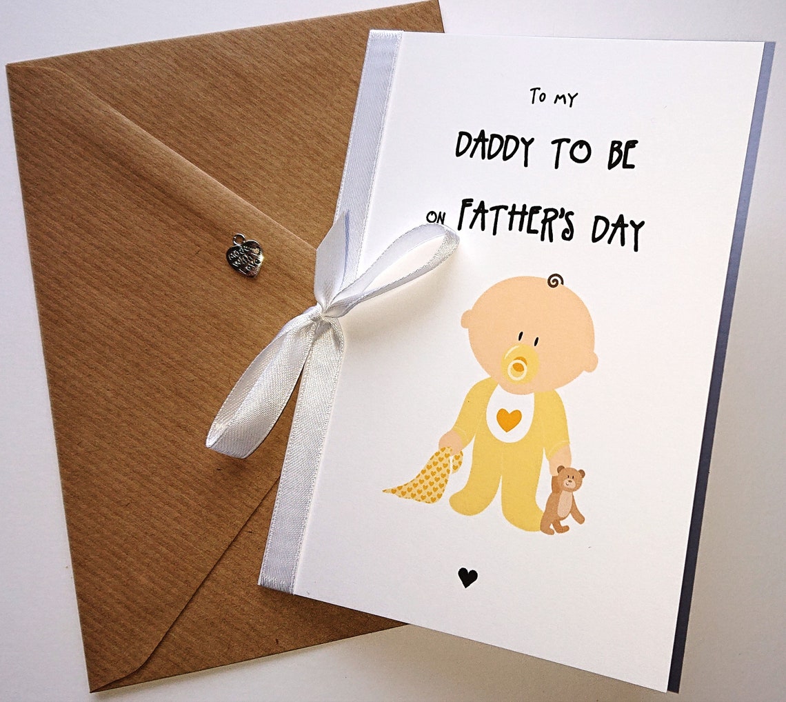 Daddy to be Father's Day card Father's Day card | Etsy