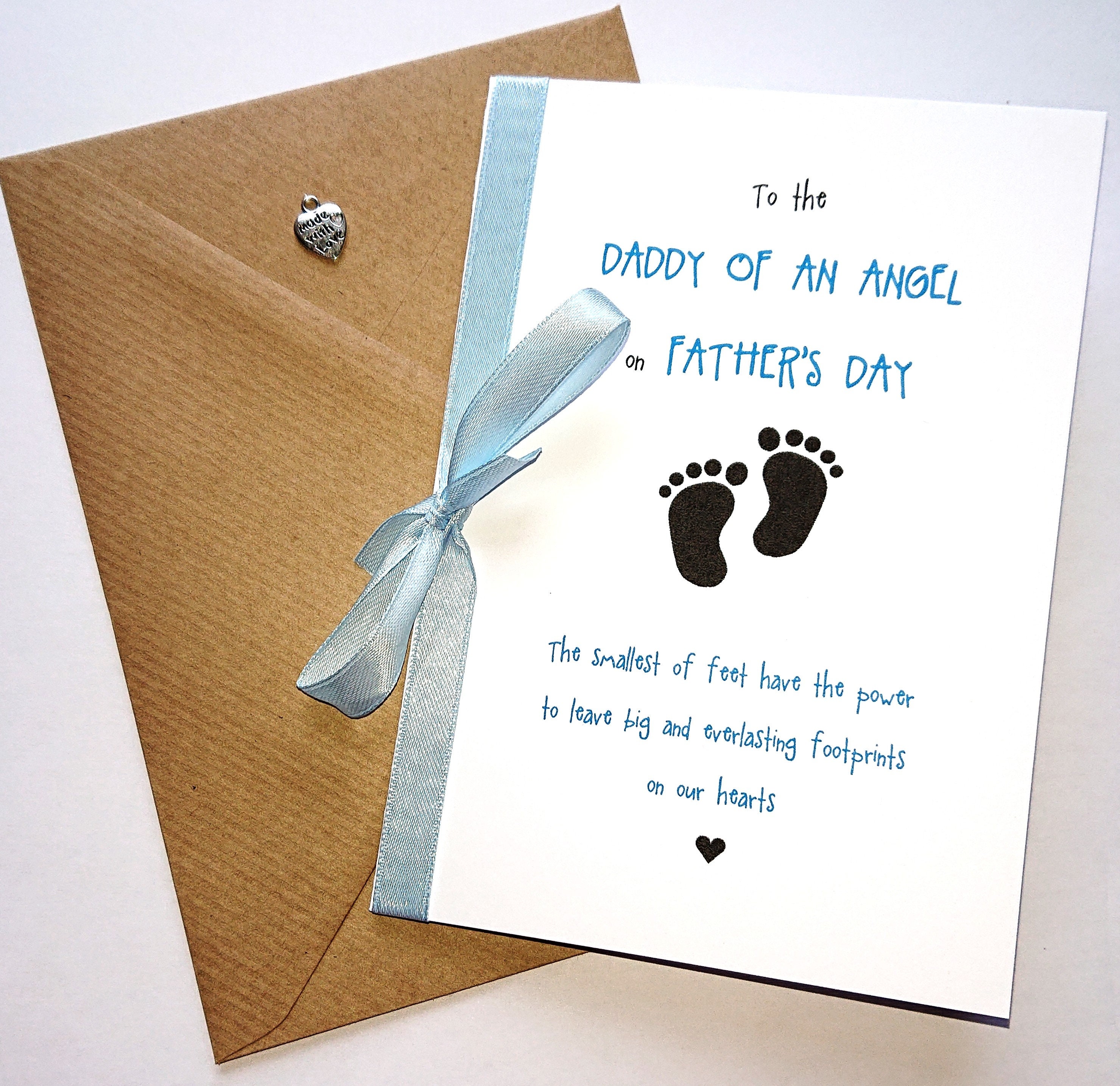 Father's Day card for Dads who have lost babies - Angel baby - mi…
