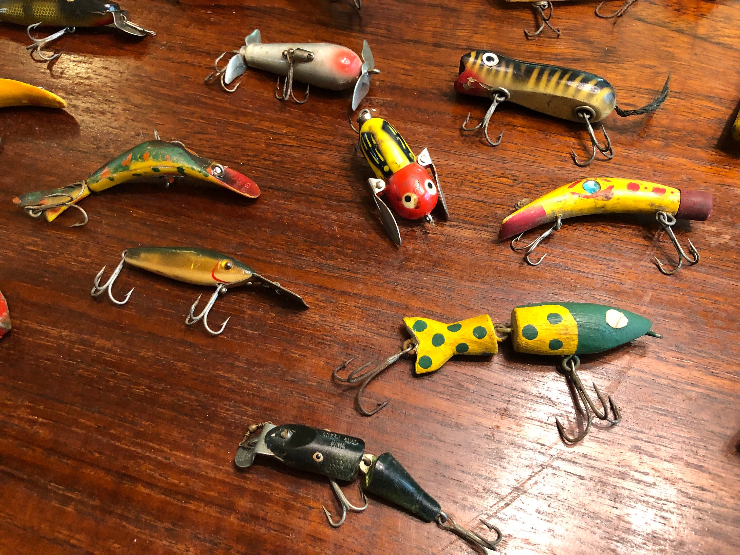 Antique Fishing Lures Etsy