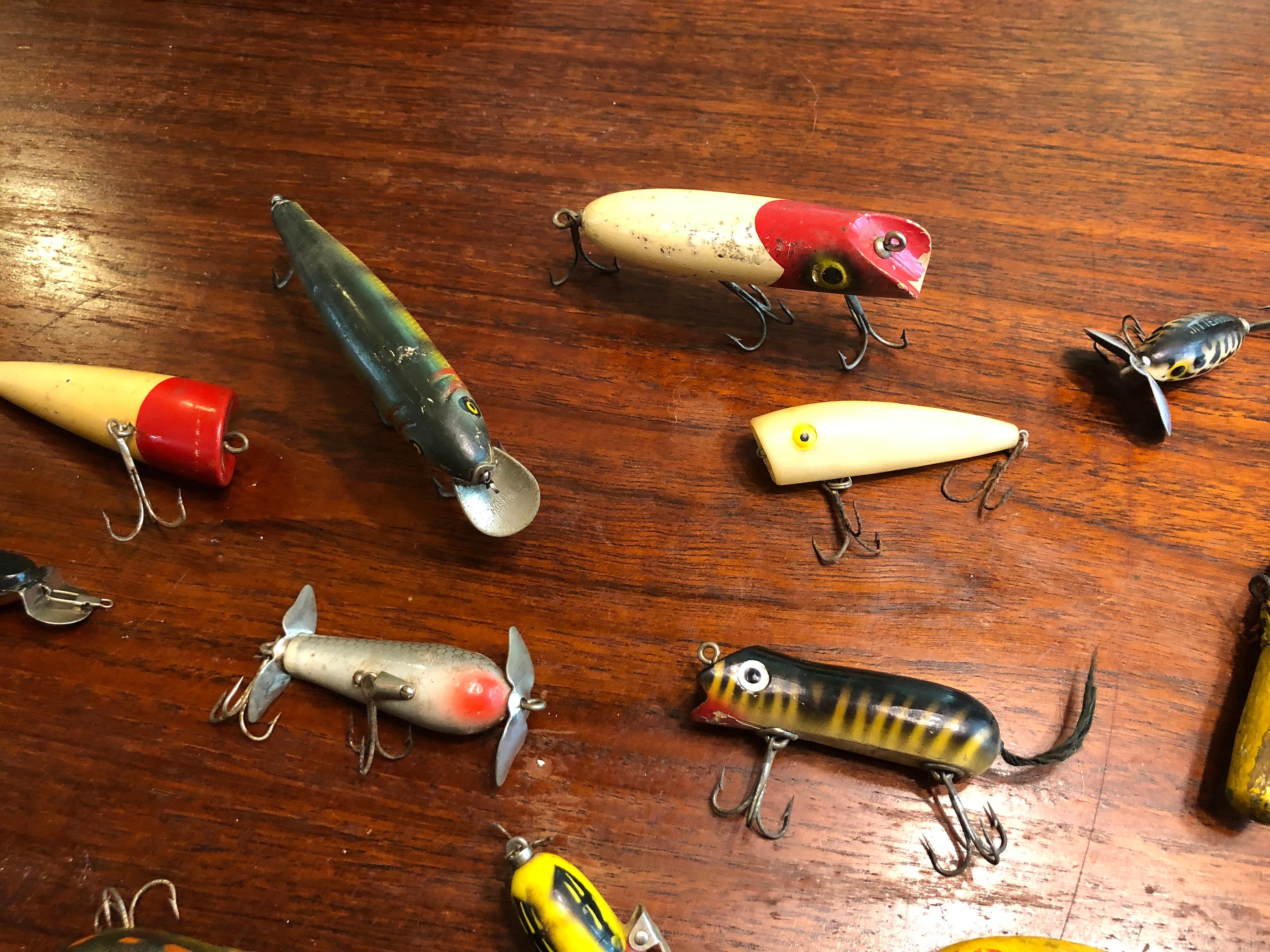 Antique Fishing Lures Etsy
