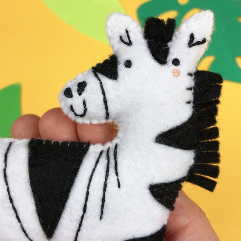 PDF Pattern and Instructions for Zeus the Zebra Sewing - Etsy