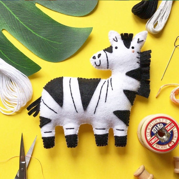 zebra stuffed animal pattern
