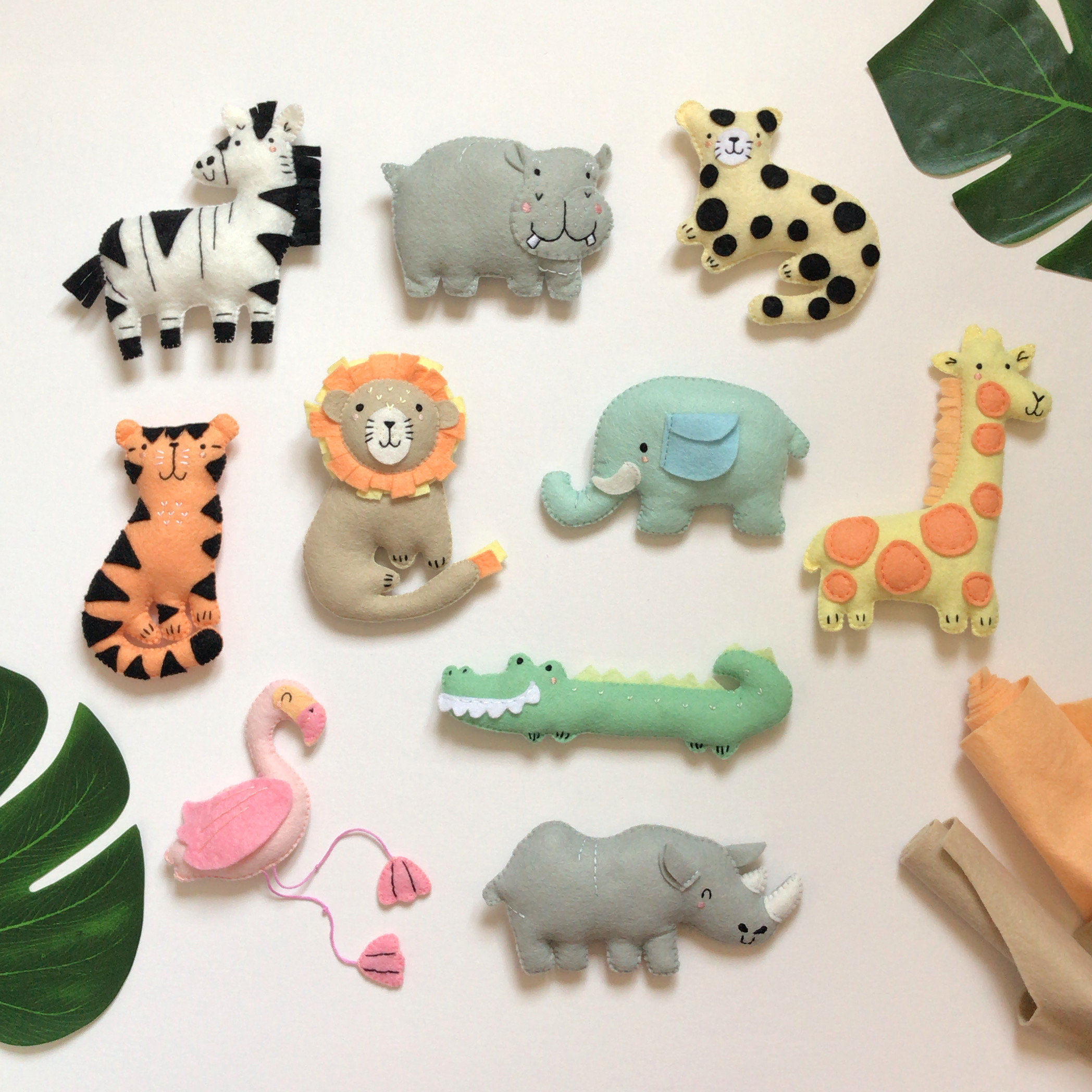 PDF Pattern and Instructions for Zeus the Zebra, Sewing Pattern for ...
