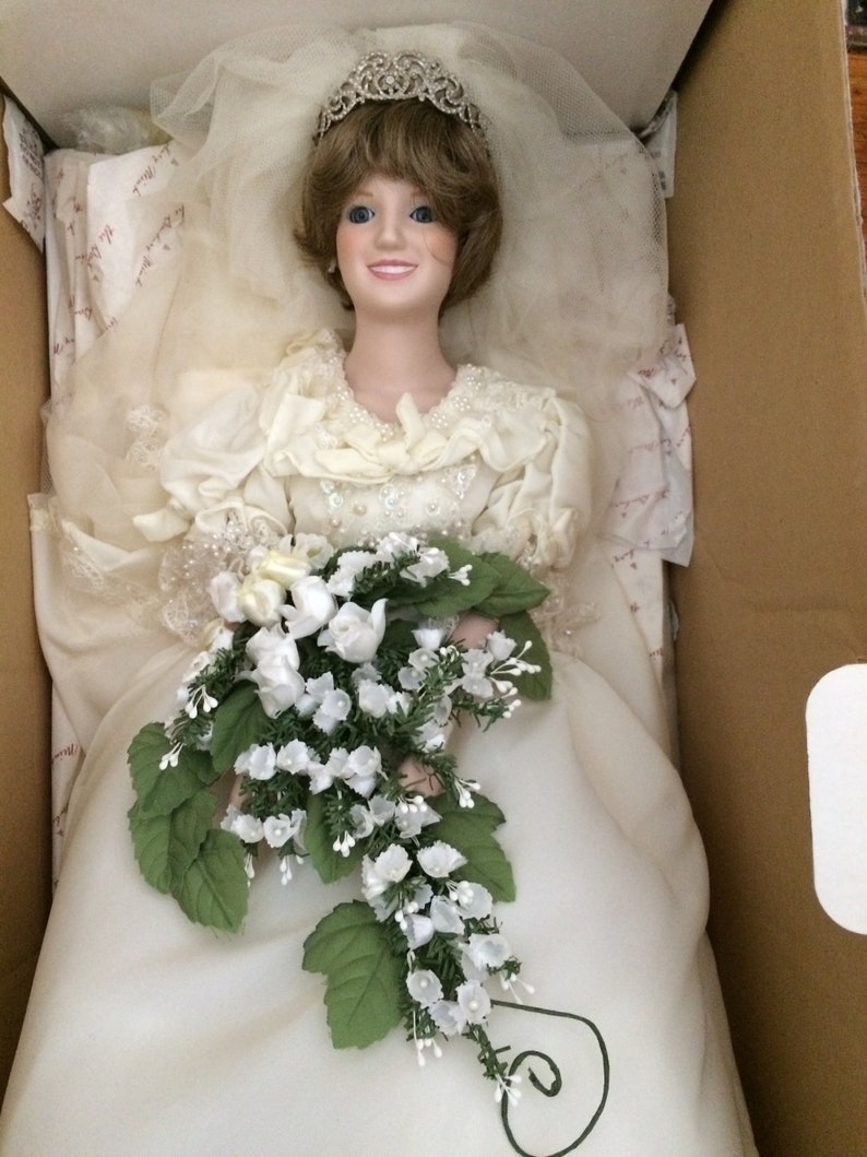 princess diana bridal doll
