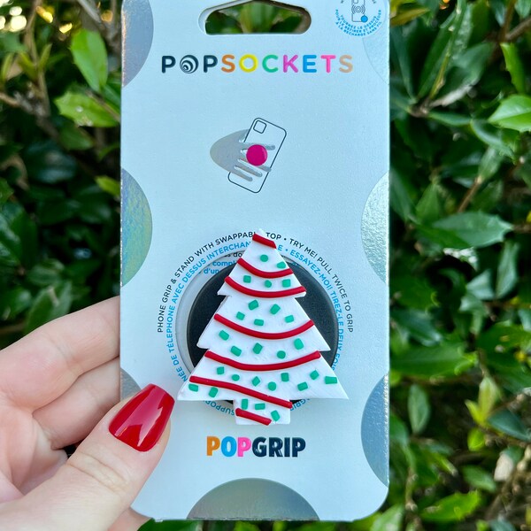Little Debbie Christmas Tree Cake Pop Socket - Etsy