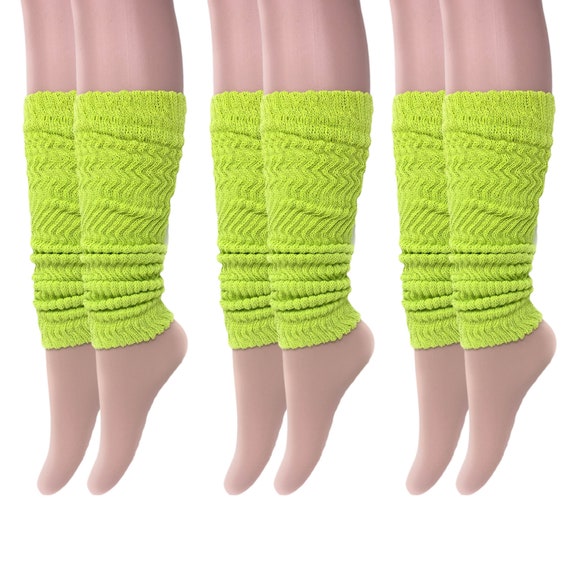Aerobic Leg Warmers for Women 80s 3 Pairs Etsy
