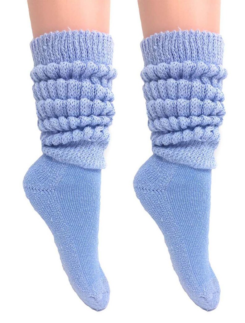 Slouch Socks for Women Extra Tall Heavy Cotton Socks 2 PAIR Etsy Canada