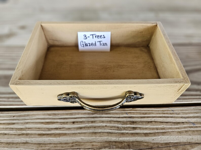 Custom Designed Wood Napkin Holder With Embellishments * Guest Towel Caddy Box zdjęcie 9