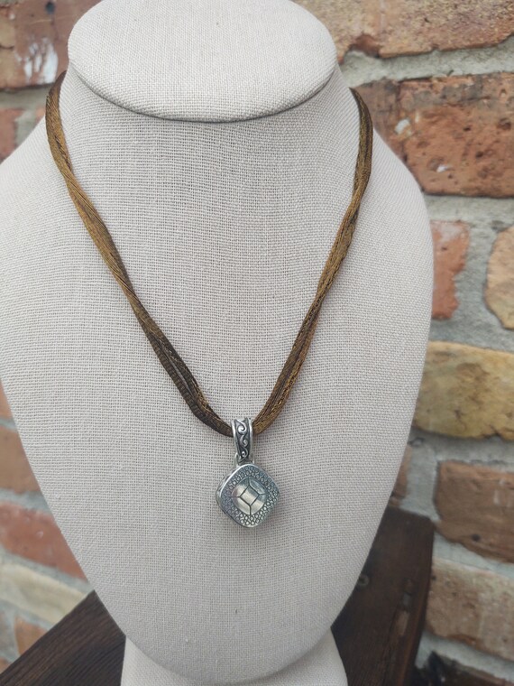 Smoky Quartz Jewelry - Vintage Smoky Quartz Neckl… - image 2