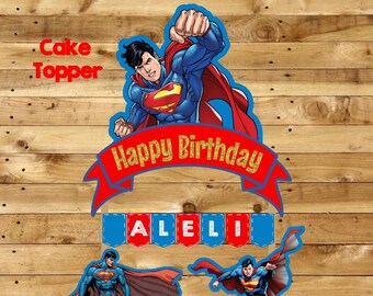 Superman Printable Etsy