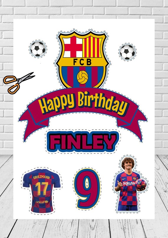 Barcelona Cake Topper Digital And Printed Barcelona Banner Etsy Barcelona Cake Topper Digital And Printed Barcelona Banner Etsy