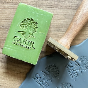 Tampon de savon en laiton personnalisé, Tampon de savon personnalisé, Moule à savon en laiton, Tampon de savon sur mesure, Fournitures pour savon, Tampon de savon pour logo, Moule pour savon