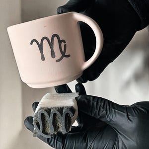 Sponsstempel voor keramiek, keramieksponsstempel, aangepaste logo-sponsstempel, logo schuimstempel, keramiek verfstempel,