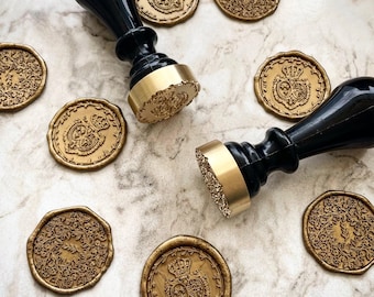 Custom Wax Seal Stamp - Ethically made, free quotes, 50% deposits