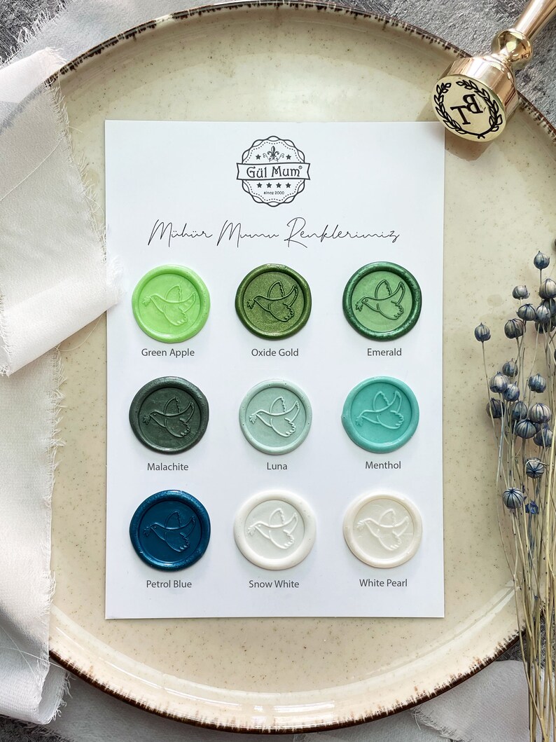 Custom Wax Seals Personalized Wax Seals Stickers Monogram Etsy Australia