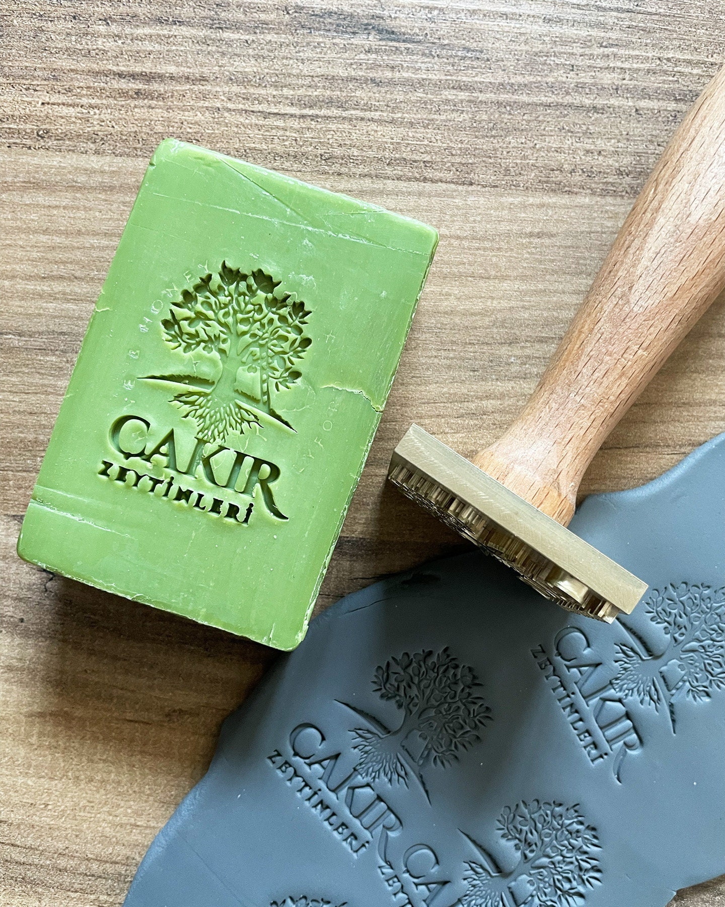 Natural Soap Stamp 