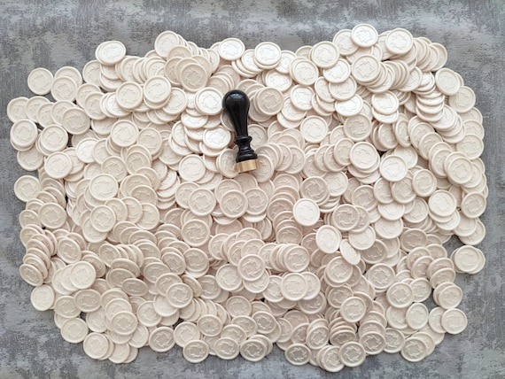 Personalized Wax Seal Stickers for Wedding Invitations, Custom Wax Seals