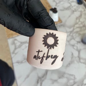 Custom Logo Sponge Stamp, Personalize Logo Sponge Stamp, Terracotta Ceramics Stamp, Sponge Stamp for Underglaze Paint, Custom Foam Stamp