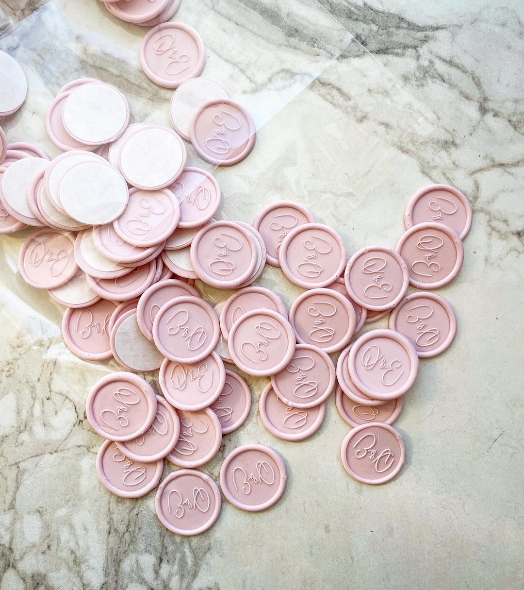 Personalized Wax Seals Stickers, Wax Seals Stickers for Wedding