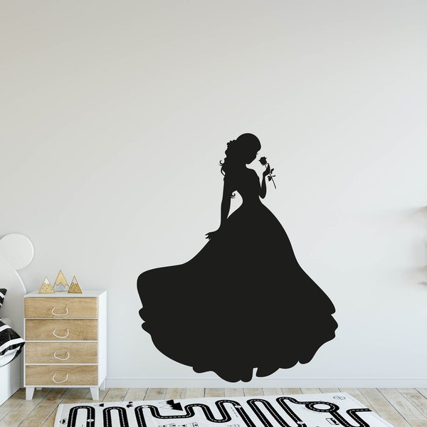 Princess Vinyl Decal Etsy UK