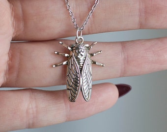 Cicada Insect Necklace