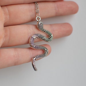 Snake Pendant Necklace