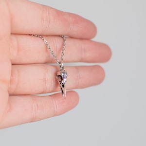 Mini Crow Skull Pendant