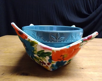 Pioneer Woman Breezy Blossom Microwave Bowl Cozy Ice Cream Cozy