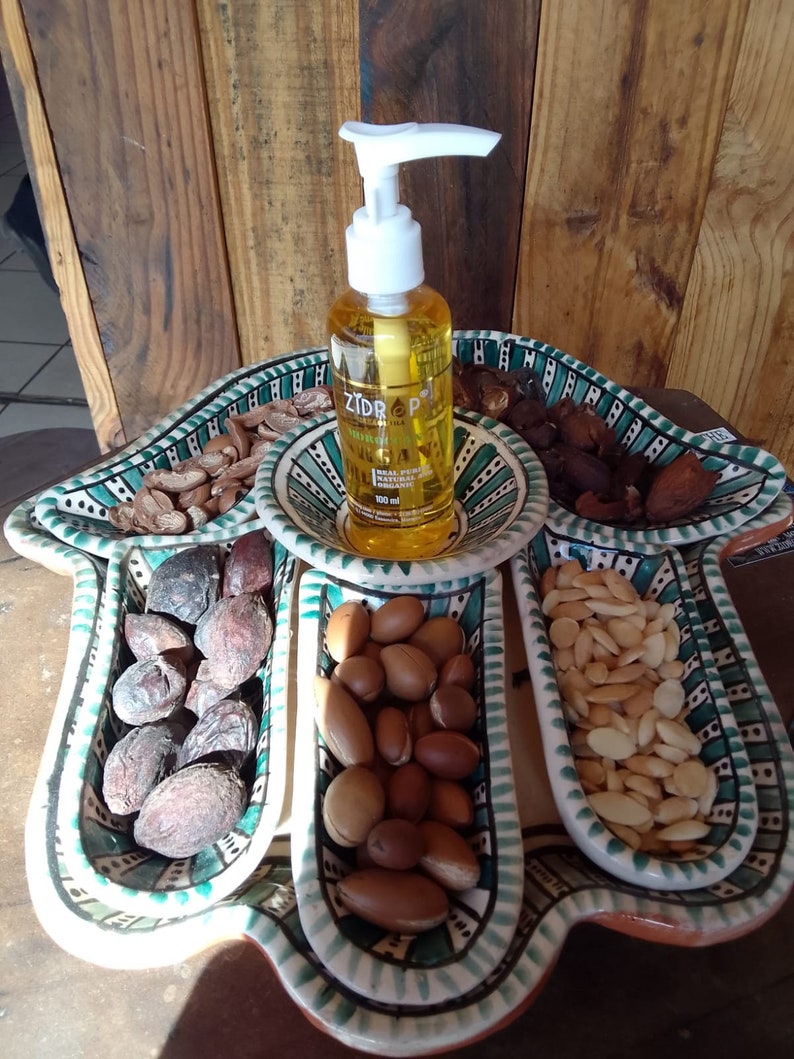 60ml Olio cosmetico profumato di Argan marocchino puro al 100% immagine 5