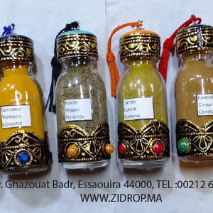 Authentic Moroccan Spice Collection.