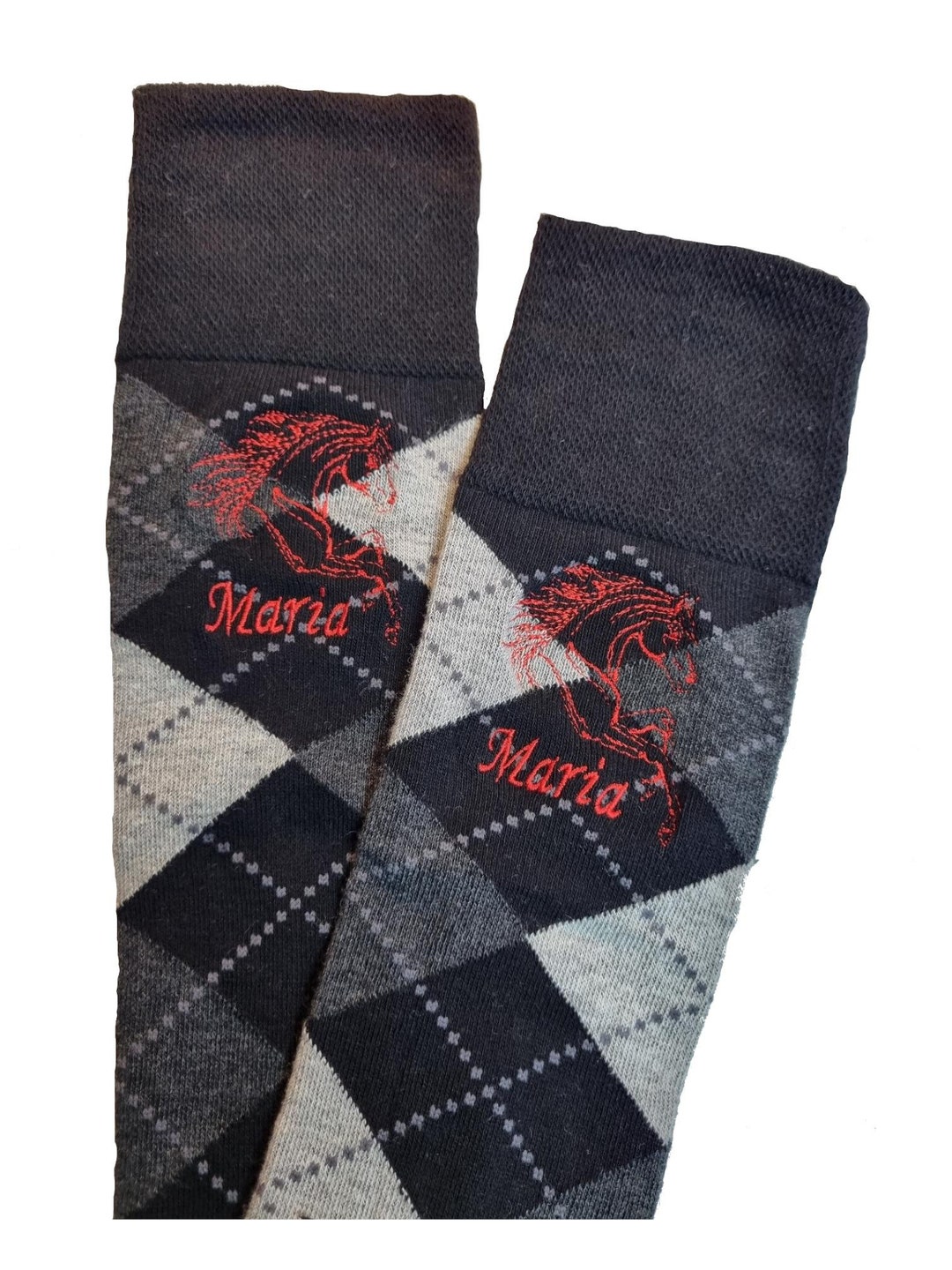 Gambaletti da equitazione ricamati Italia