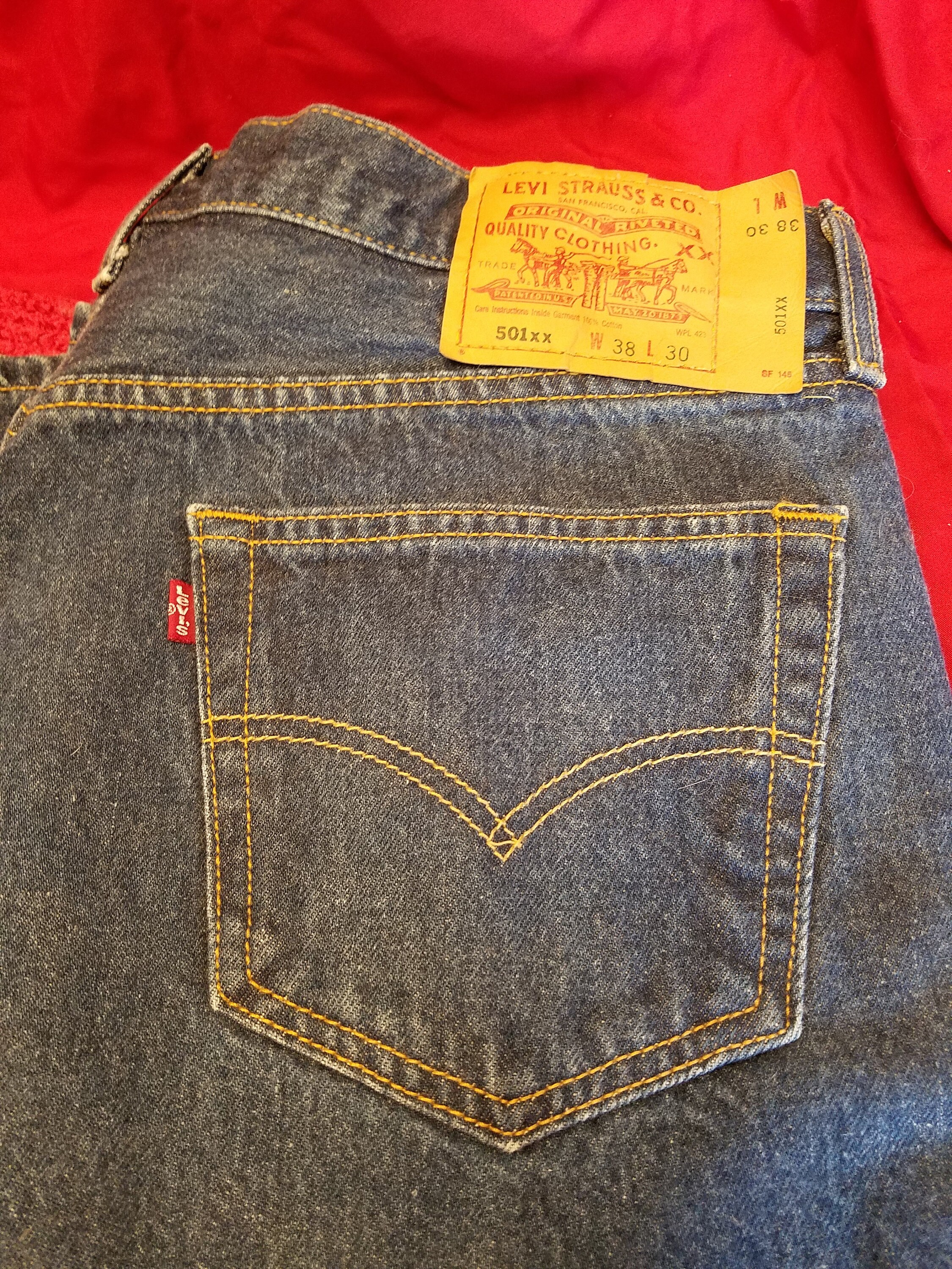 Vintage Levis 501 Button Fly Jeans | Etsy